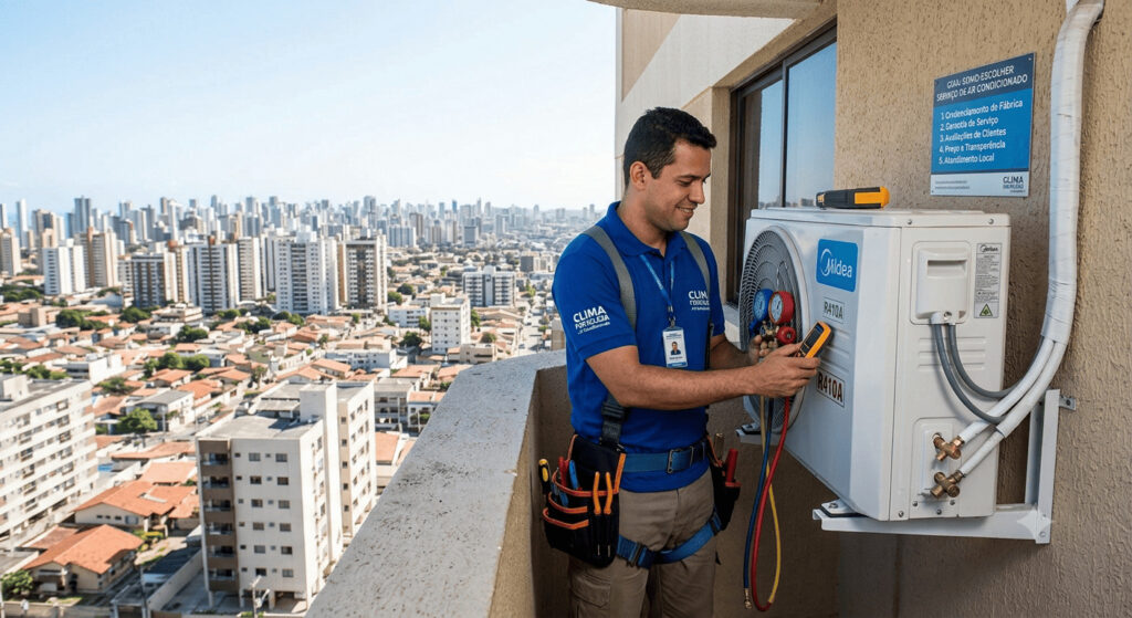 Como escolher um serviço de ar condicionado em Santo André